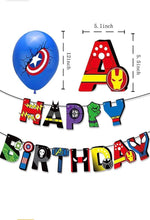 Load image into Gallery viewer, 38 pcs Super Hero party supplies