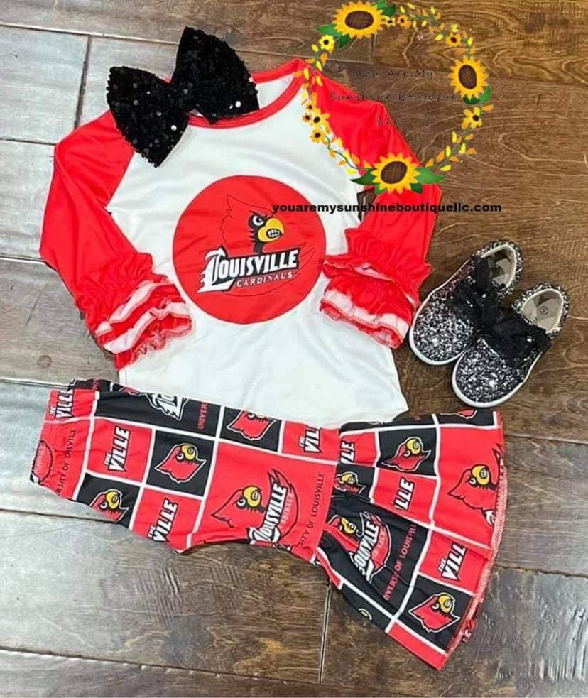 louisville cardinal outfit – You Are My Sunshine Boutique LLC