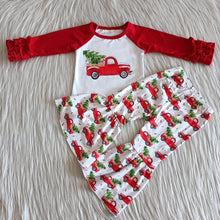 Load image into Gallery viewer, Christmas tree and truck outfit - You Are My Sunshine Boutique LLC