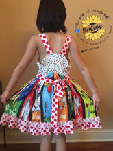 Load image into Gallery viewer, Dr Seuss twirl dress