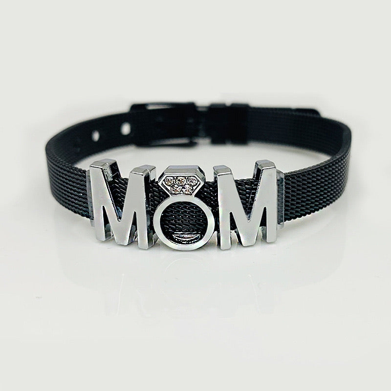 Mom bracelet, black