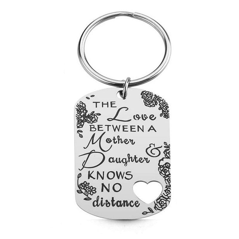 Mother Daughter Love keychain