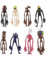 Load image into Gallery viewer, Siren head action figures(8 pieces)