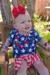 4th of July, Star and stripes, red, white and blue outfi